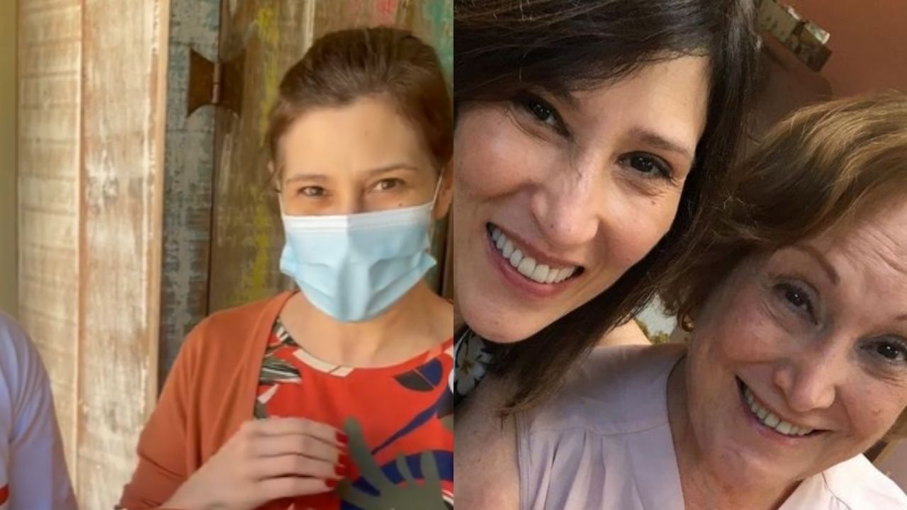 Após perder a mãe pela Covid-19, Beth Goulart recebe presente e lembra de Nicette Bruno: “Mamãe amava”
