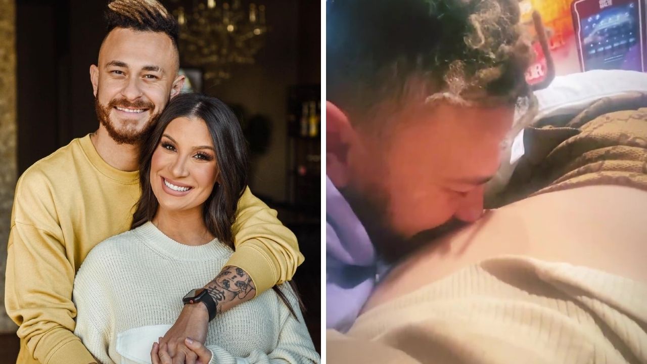 Na expectativa para o nascimento, Fred canta música para bebê na barriga de Bianca Andrade: “Aqui é o papai”