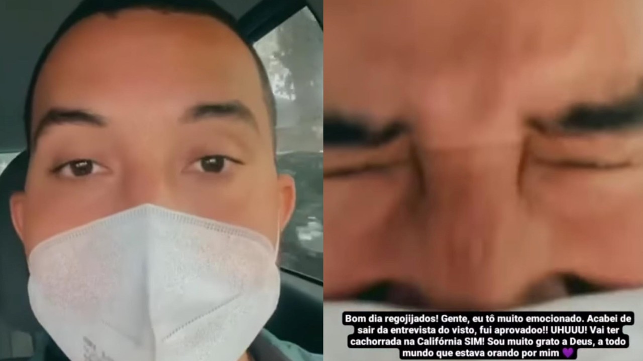 Sonho realizado! Após muita expectativa, ex-BBB Gilberto Nogueira conquista visto para EUA: “Cachorrada na Califórnia”