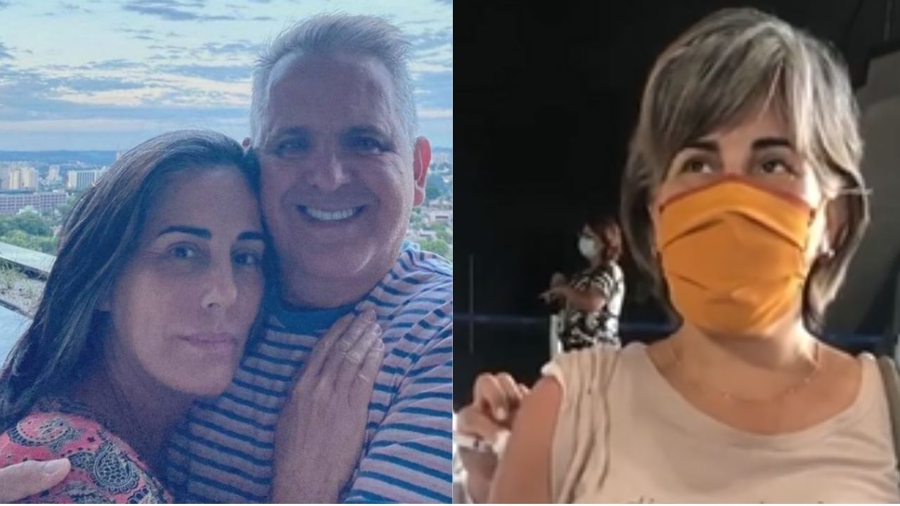 Glória Pires relembra diagnóstico do marido ao tomar vacina contra Covid-19: “Tenho refletido muito sobre esse momento”