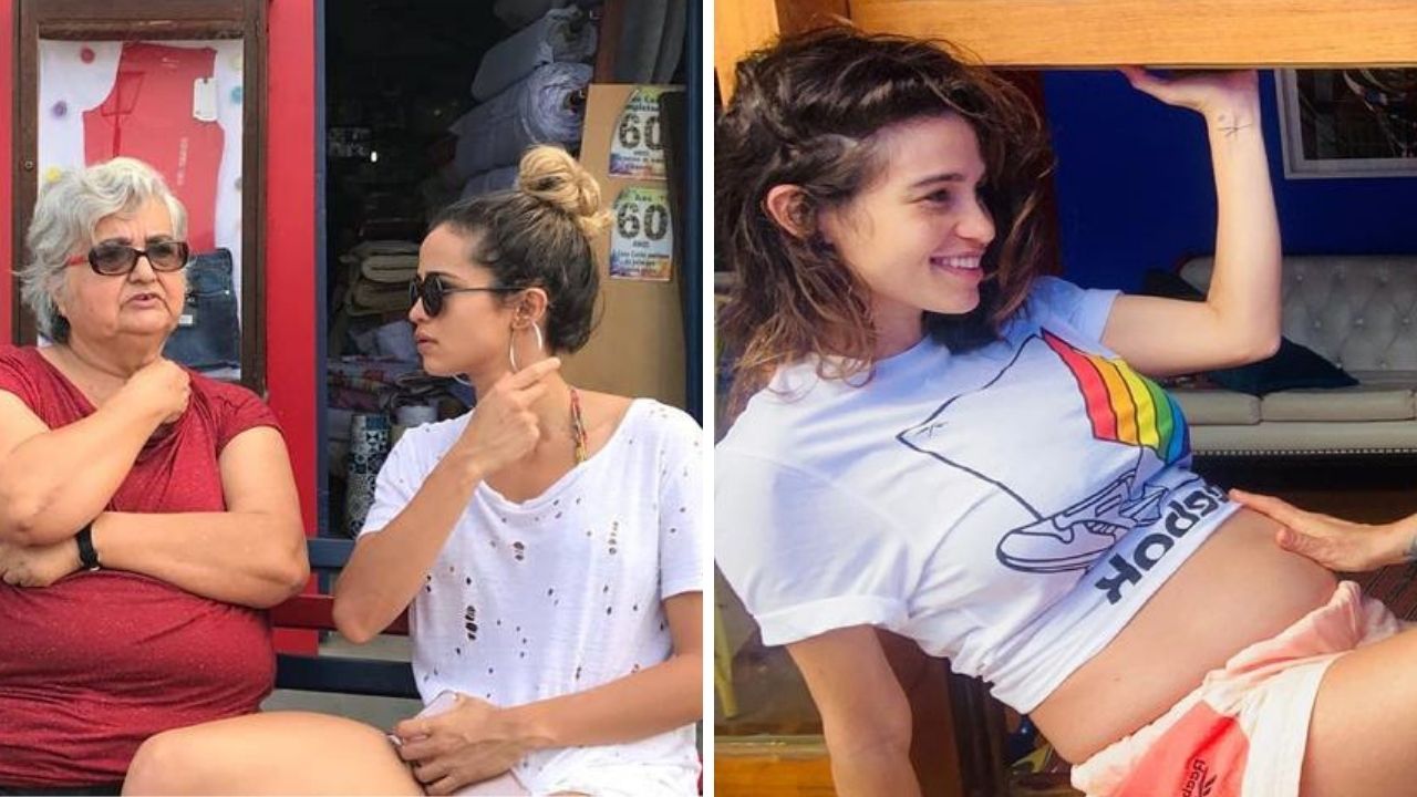 Gravidíssima, Nanda Costa conta empolgação da avó com a chegada das bisnetas: “Gritou na janela”