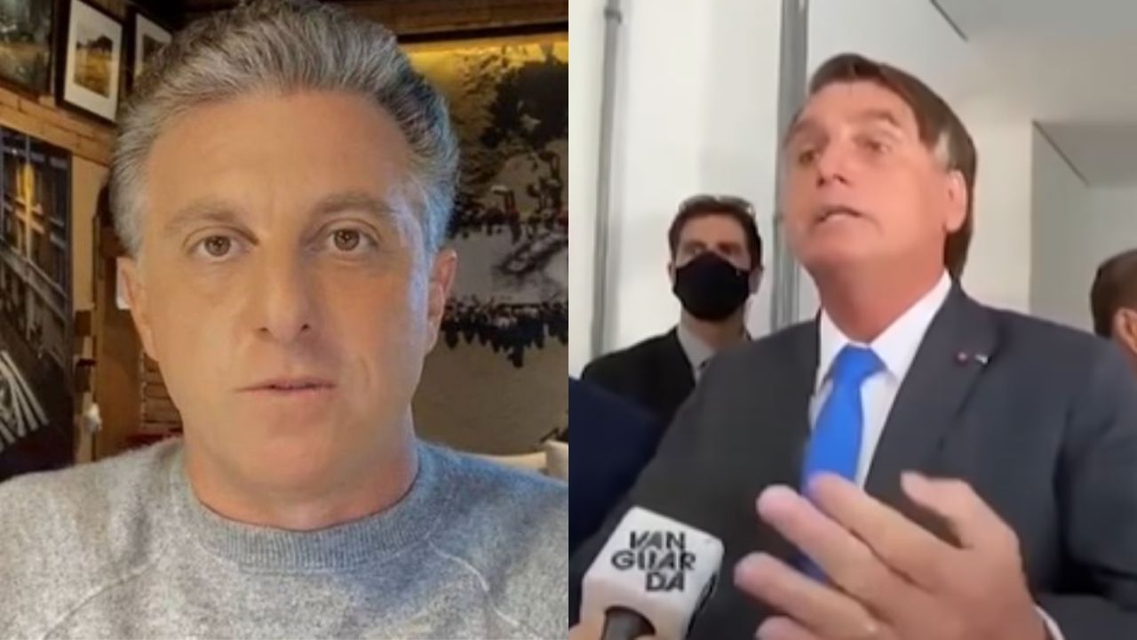 Após ataque de presidente à repórter, Luciano Huck presta solidariedade e detona Bolsonaro: “Covardia total”