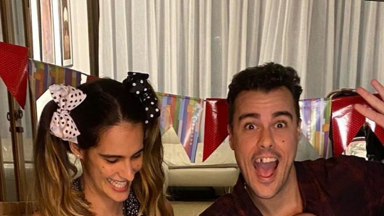 Joaquim Lopes e a esposa comemoram terceiro mêsversário das filhas: “Celebrar a vida”
