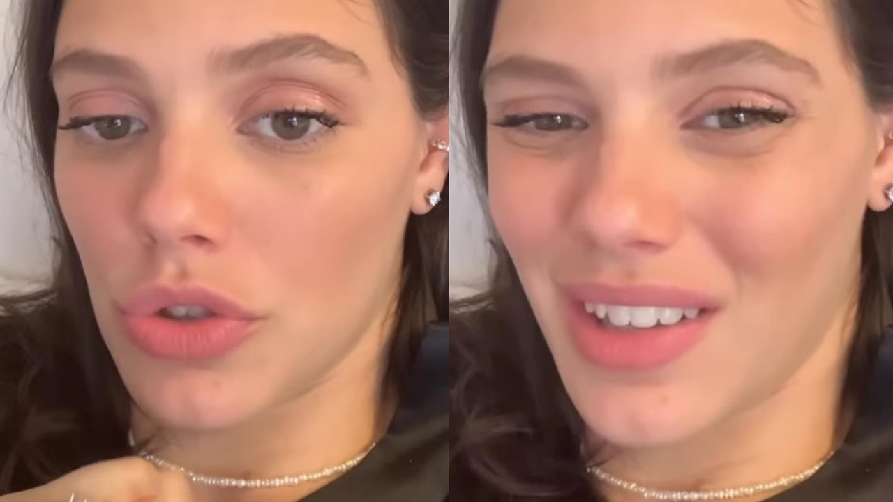 Sem romantismo, Laura Neiva fala sobre segunda gestação do filho com Chay Suede: “Mais cólica, dói mais”