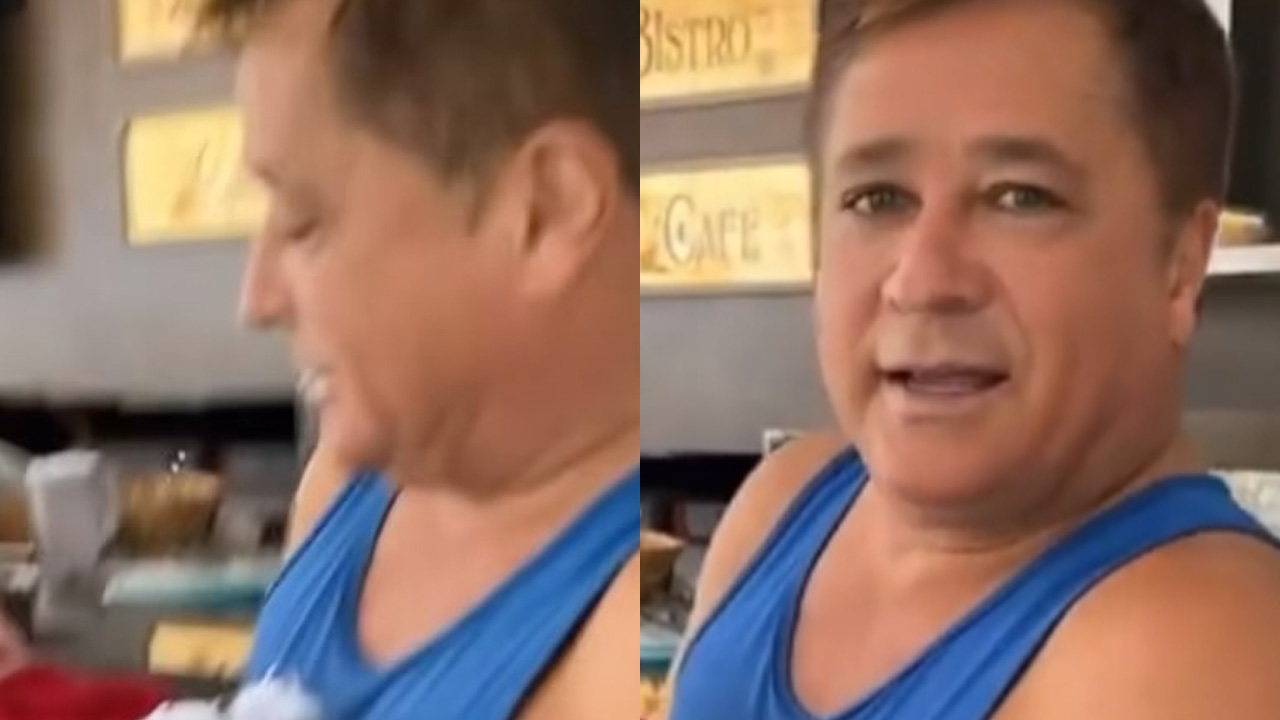 Leonardo paparica a neta Maria Alice em vídeo fofíssimo e fãs apontam semelhança: “É a cara dele”