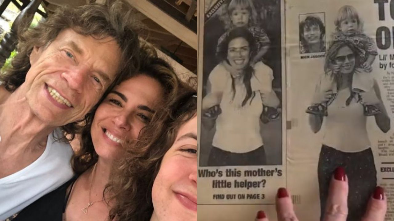 Nostálgica, Luciana Gimenez resgata manchetes de quando namorava Mick Jagger: “Na época não era engraçado”