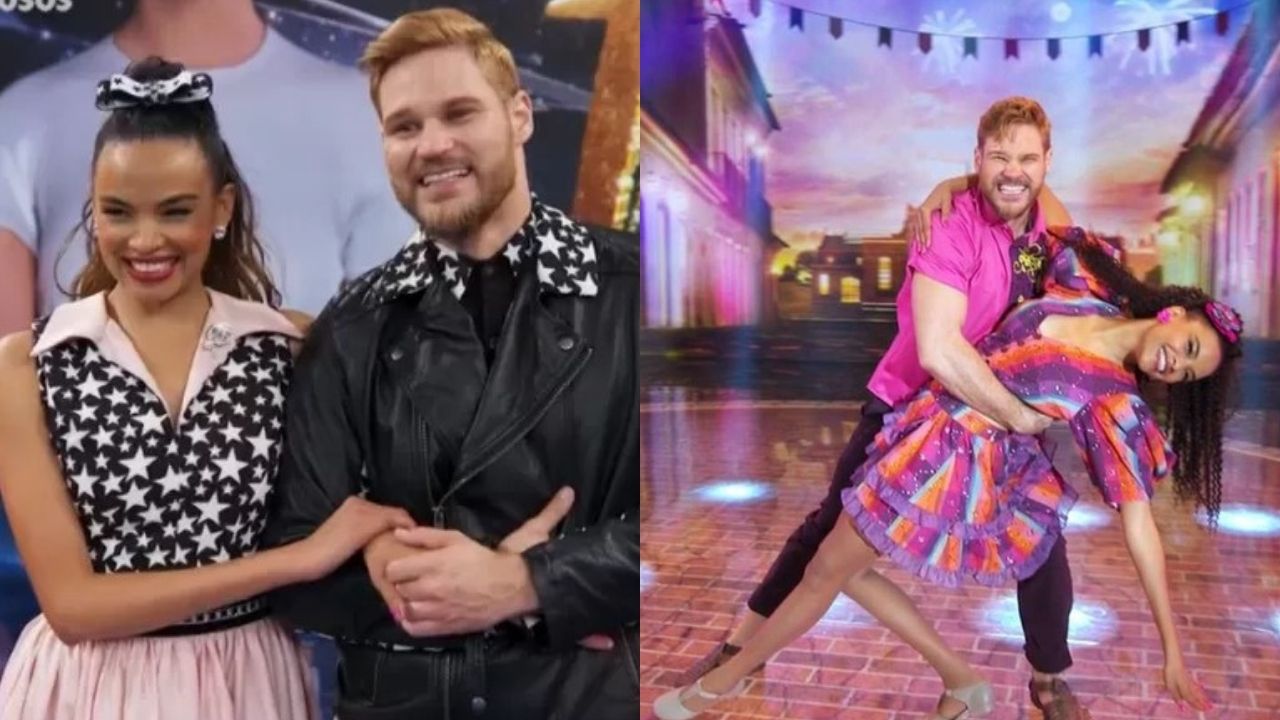No ‘Domingão’, Lucy Ramos conquista coração do júri e leva a melhor no ‘Super Dança dos Famosos’