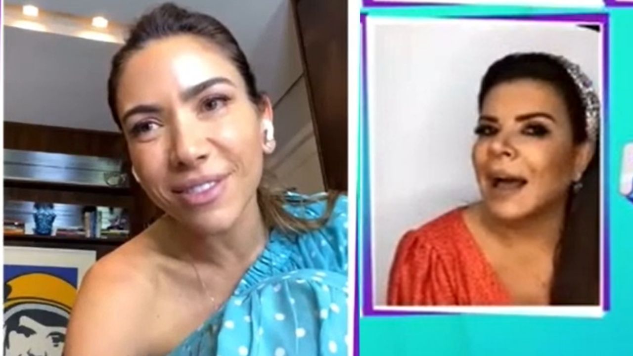 Mara Maravilha fala demais e deixa Patrícia Abravanel constrangida por fala preconceituosa: “Mulher sincera”