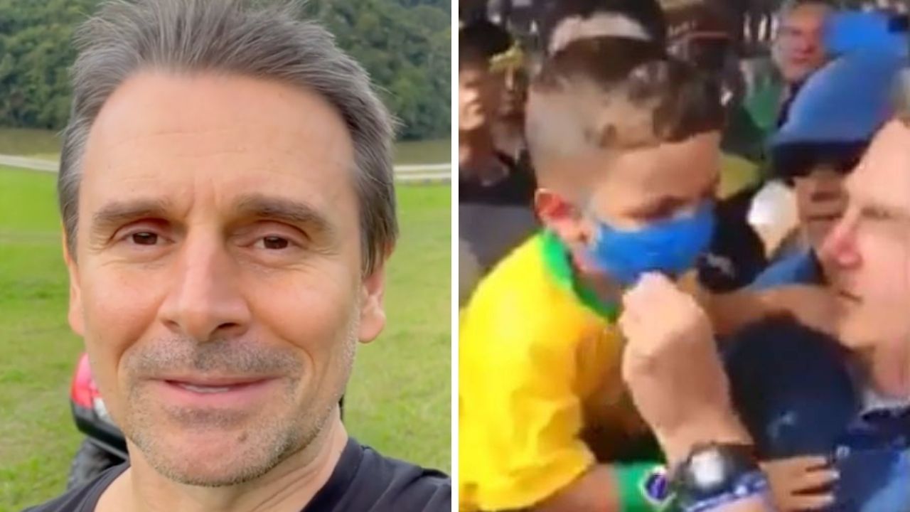 Murilo Rosa diz que filho quis saber porque Bolsonaro tirou máscara do rosto de criança: “Difícil explicar”