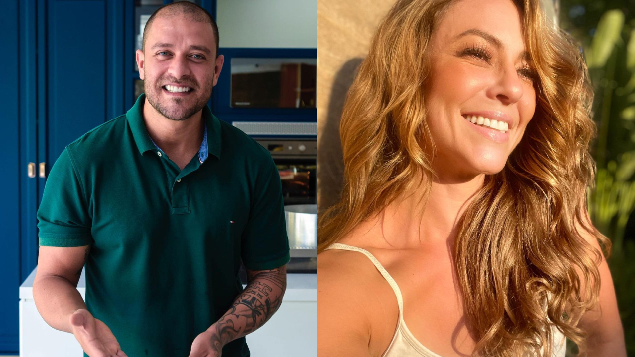 Paolla Oliveira e Diogo Nogueira são vistos juntos no Rio de Janeiro