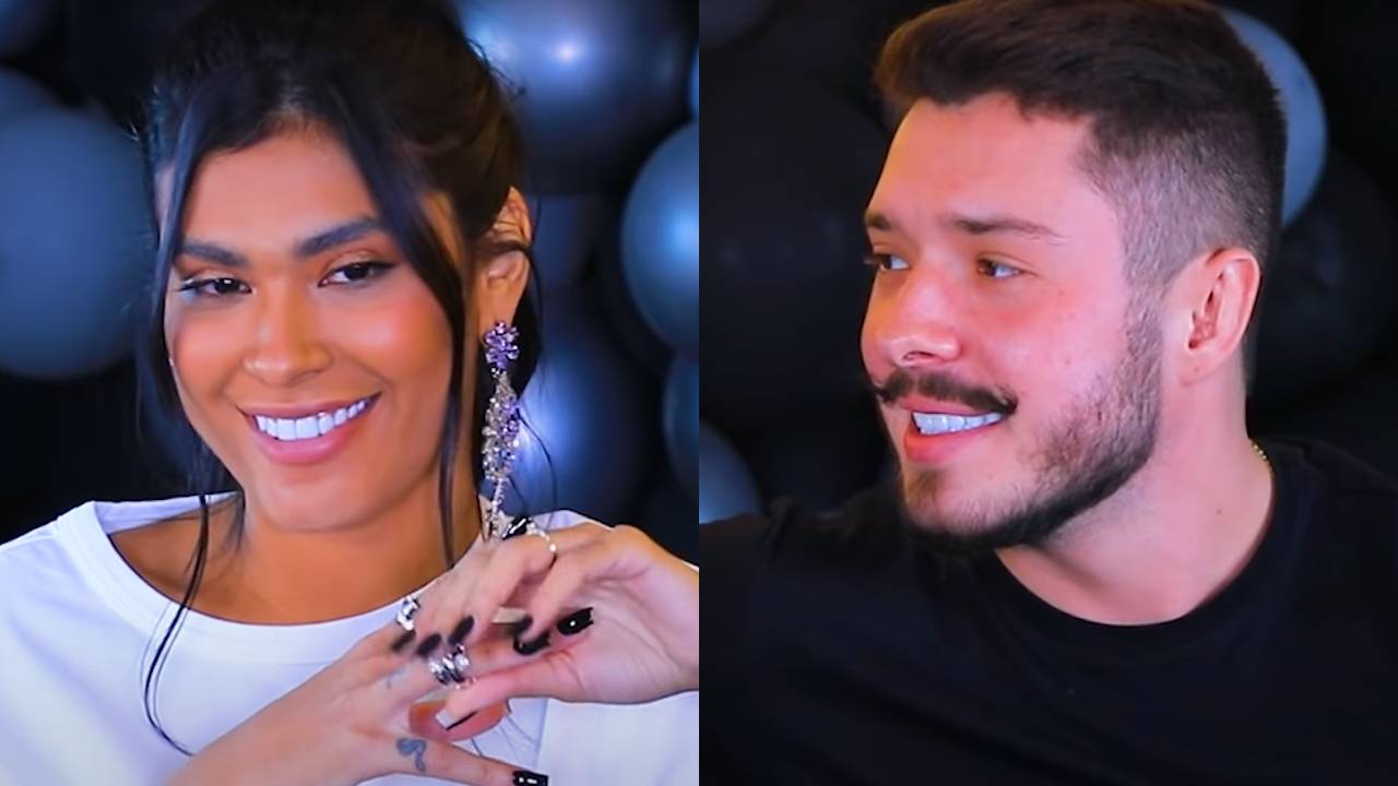 Ex-BBB Pocah anuncia data de casamento com Ronan Souza e adianta três dias de festa: “Vai parar o Brasil”