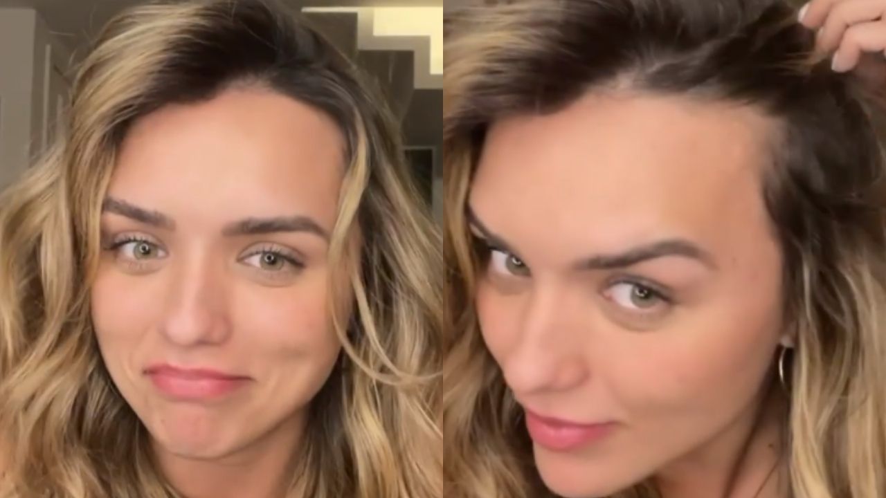 Irônica, ex-BBB Rafa Kalimann se revolta com seguidor chamando sua testa de ‘horrível’: “Nem é tão grande assim”