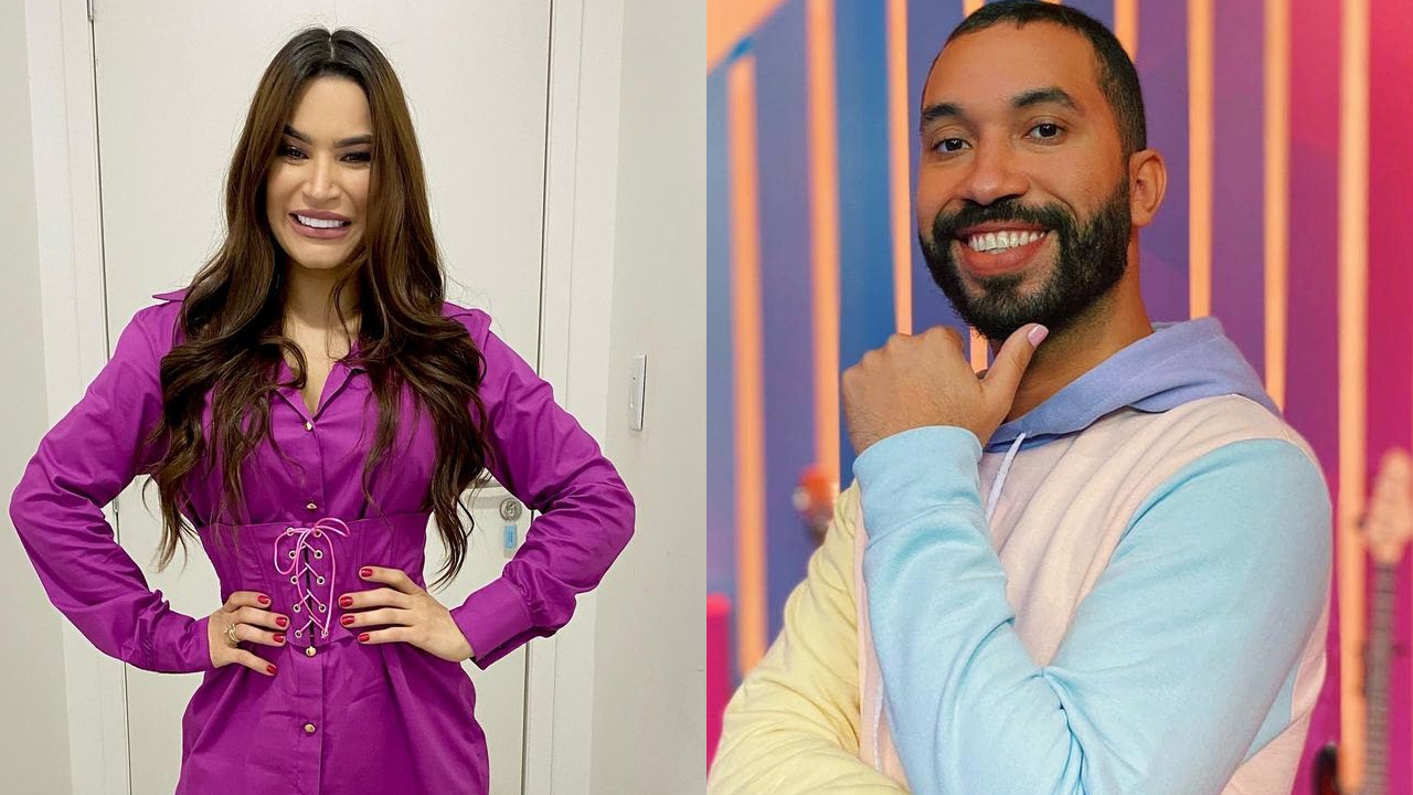 Choque de realities: ex-A Fazenda Raissa Barbosa se encontra com Gil do Vigor do BBB21 e celebra: “Vigora”