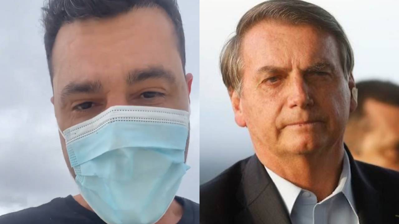 Indignado com falta de vacinação, Rodrigo Sant’Anna desce a lenha em Jair Bolsonaro: “Boçal e sem inteligência”