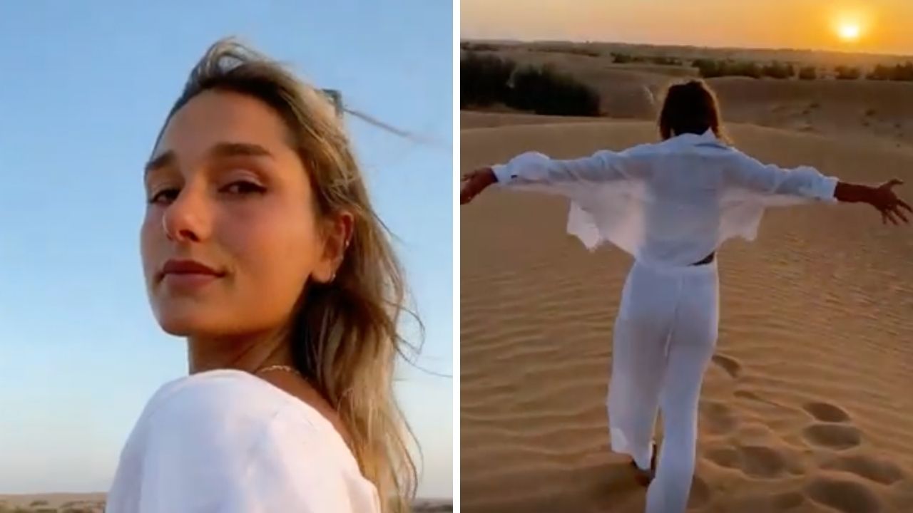 Sasha Meneghel se despede de viagem luxuosa de lua de mel com agradecimento a Jesus: “Obrigada por cada dia”