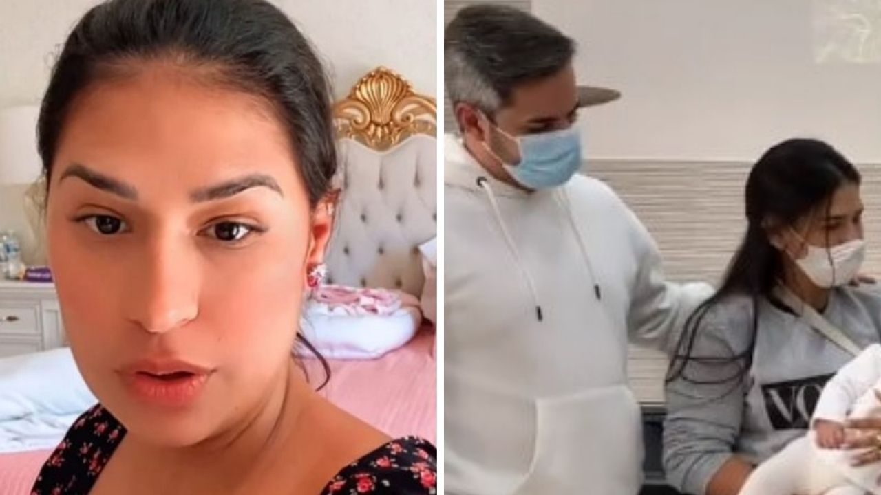 Simone mata a curiosidade do fãs e mostra filha bebê sendo consagrada em igreja evangélica: “Foi sim”