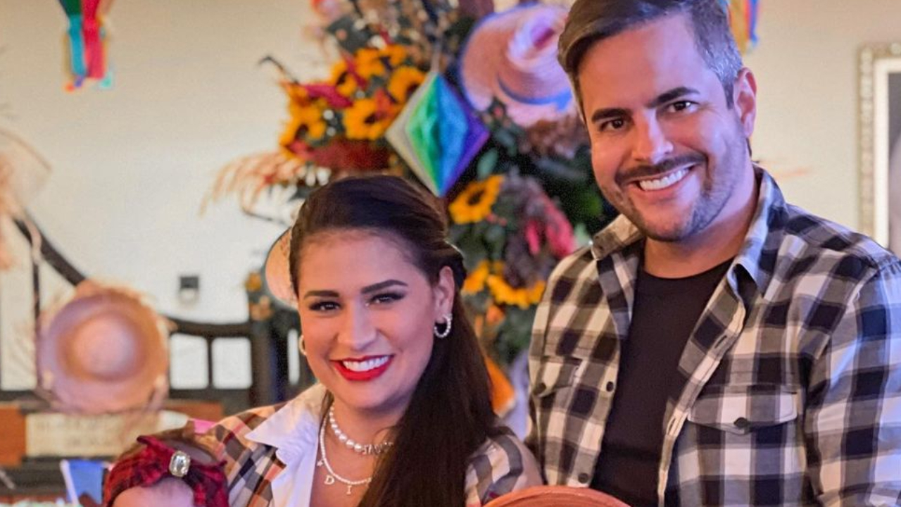 Simone e Kaká Diniz fazem festa junina luxuosa e posam coladinhos nos filhos: “Família abençoada!”