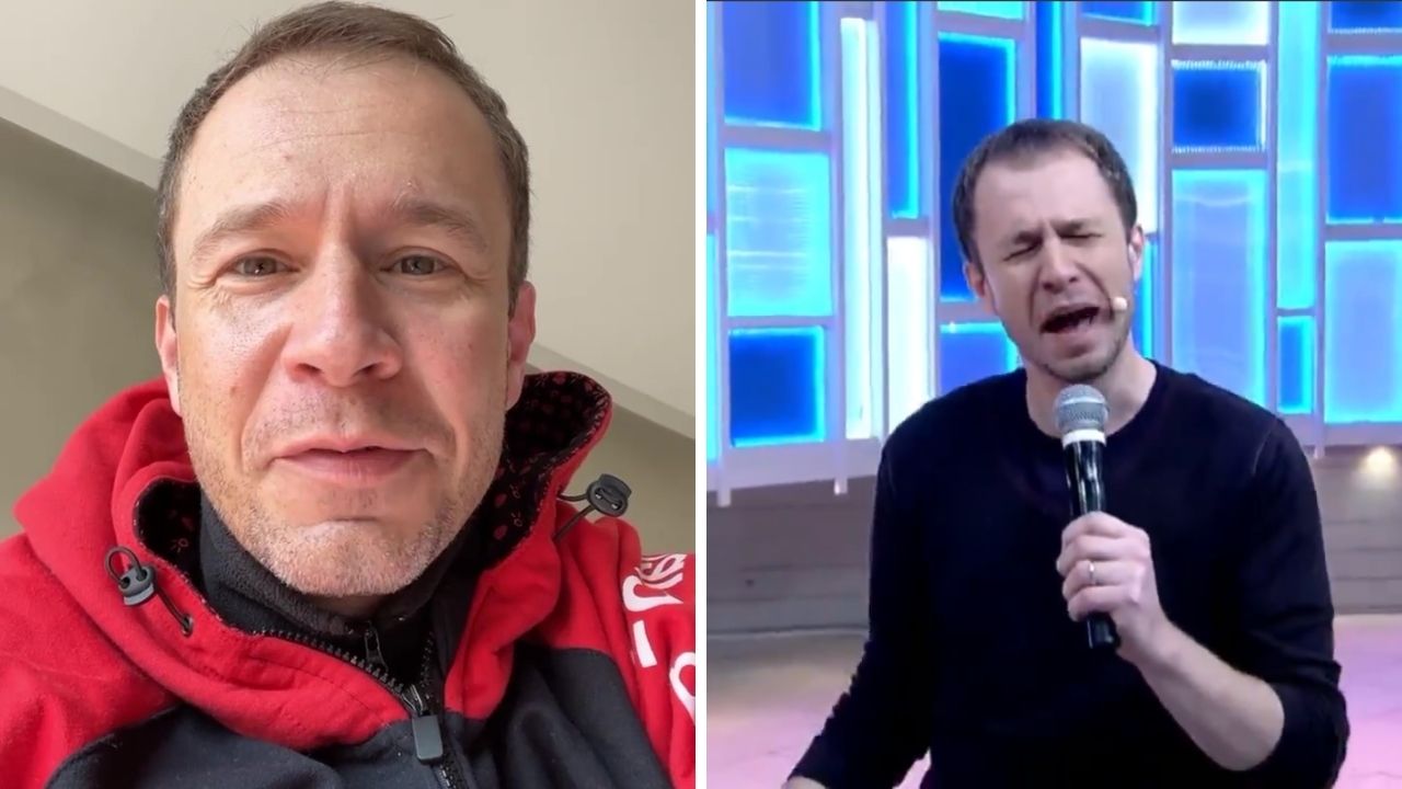 Tiago Leifert vira meme na internet com vídeo de dublagem e brinca: “Minha arte sendo reconhecida”