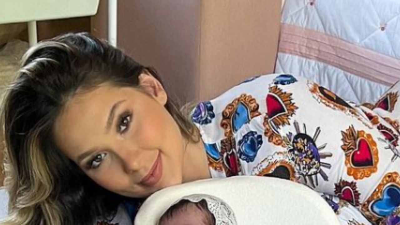 10 dias após dar à luz, Virgínia Fonseca mostra como está a barriga pós-cesariana: “Útero inchadinho ainda”