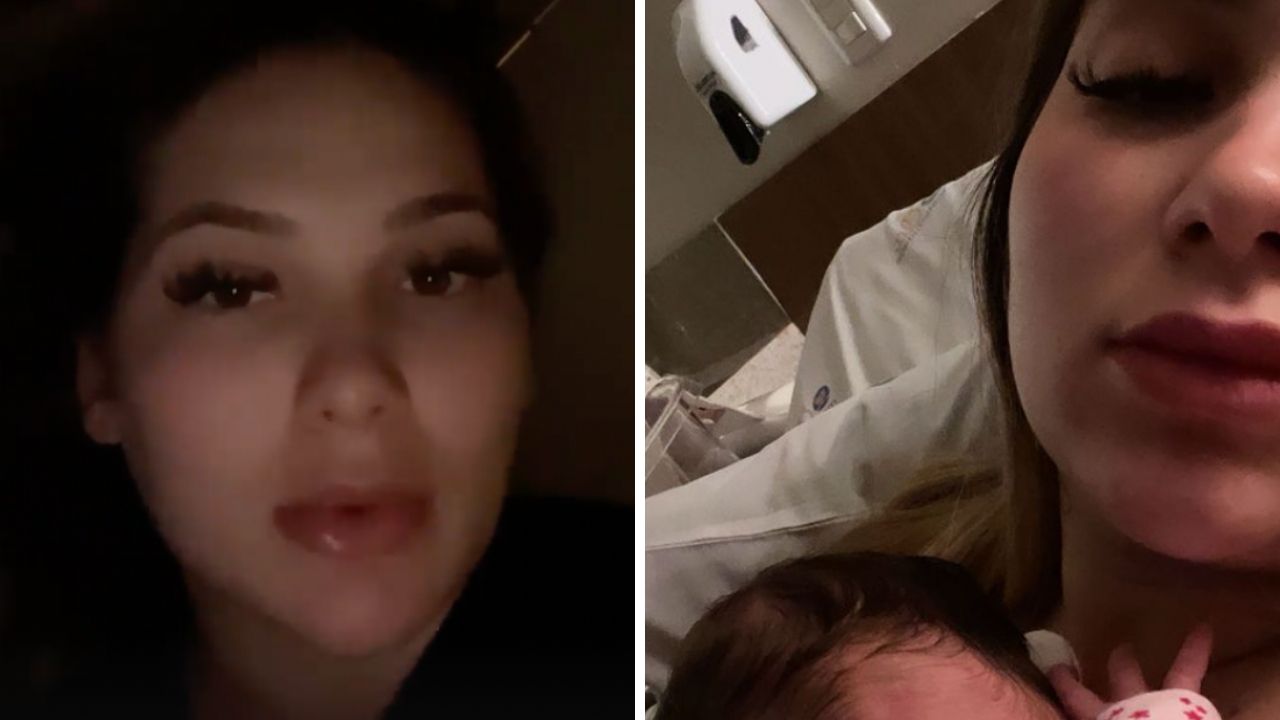 Maternidade real: Virgínia Fonseca passa a noite em claro com a filha nos braços e desabafa: “Hoje foi osso”