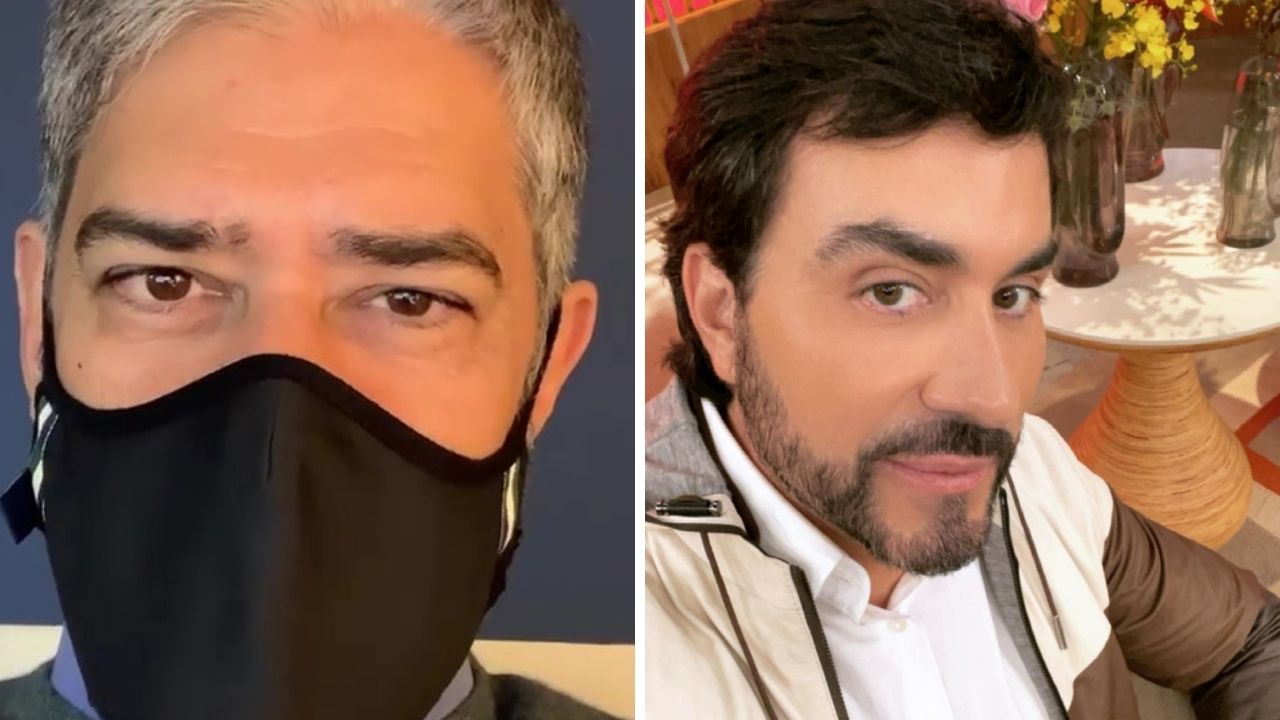 William Bonner anuncia que o Jornal Nacional será mais cedo e Padre Fábio de Melo brinca: “A mudança tem outro motivo”