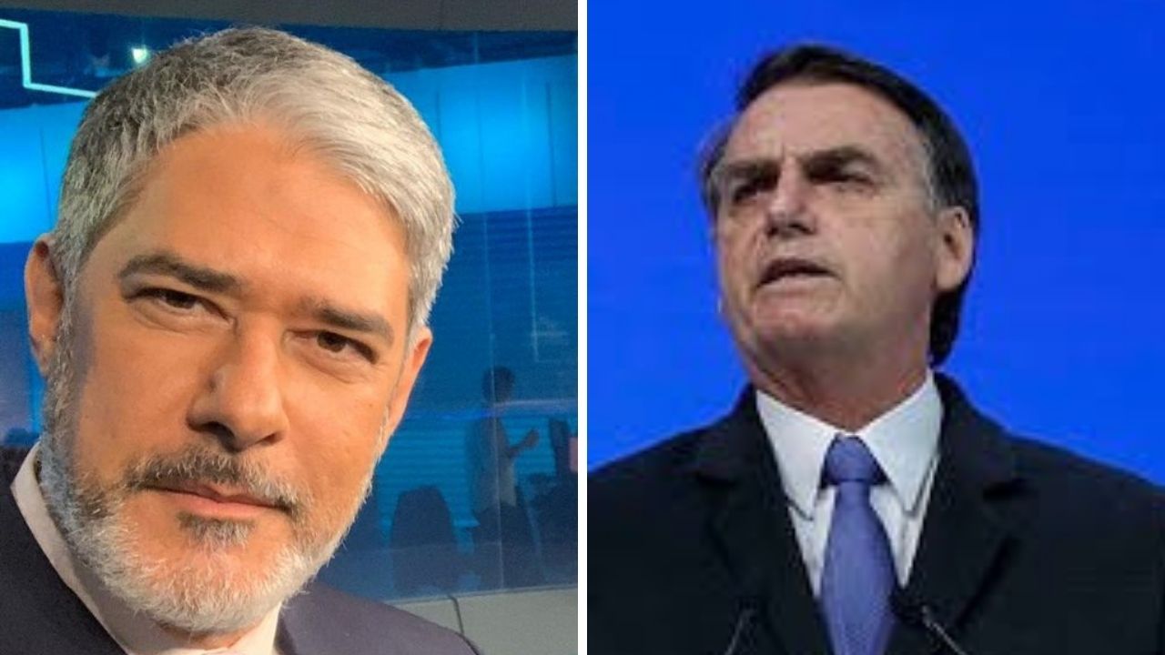 William Bonner crítica ataques de Bolsonaro contra jornalistas: “Se responde com insultos não cumpre seu papel”