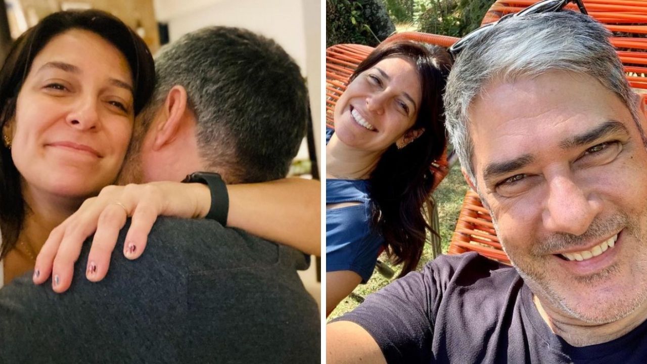 Esposa de William Bonner mostra cartão e presente que ganhou no dia dos namorados: “Me fez chorar de amor”
