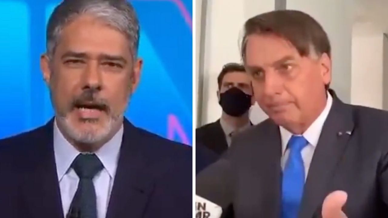 William Bonner manda recado para Jair Bolsonaro após ataques contra repórter: “Não será com gritos que impedirá o trabalho”