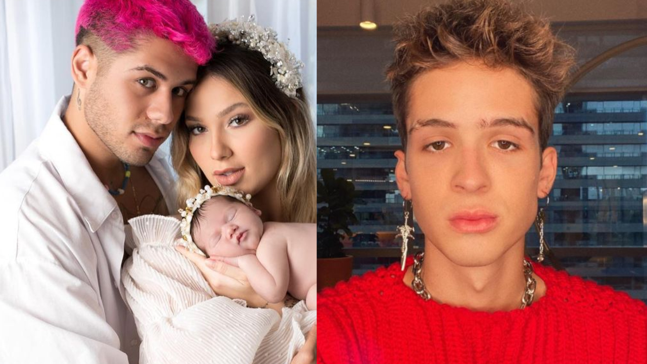 Após o nascimento da filha, Zé Felipe desabafa sobre relacionamento com João Guilherme: “Ele não me liga”