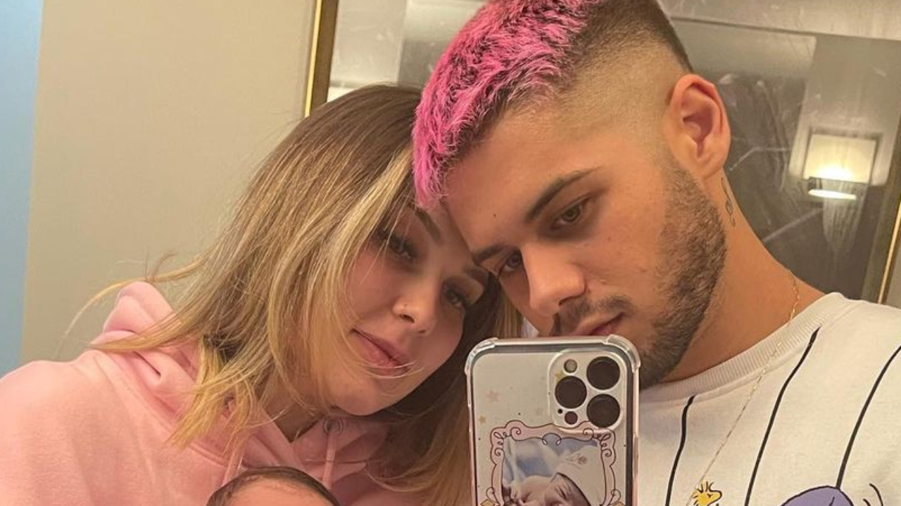 Sem filtros, Zé Felipe e Virgínia Fonseca paparicam muito a filha e fãs cravam: “A cara do papai!”