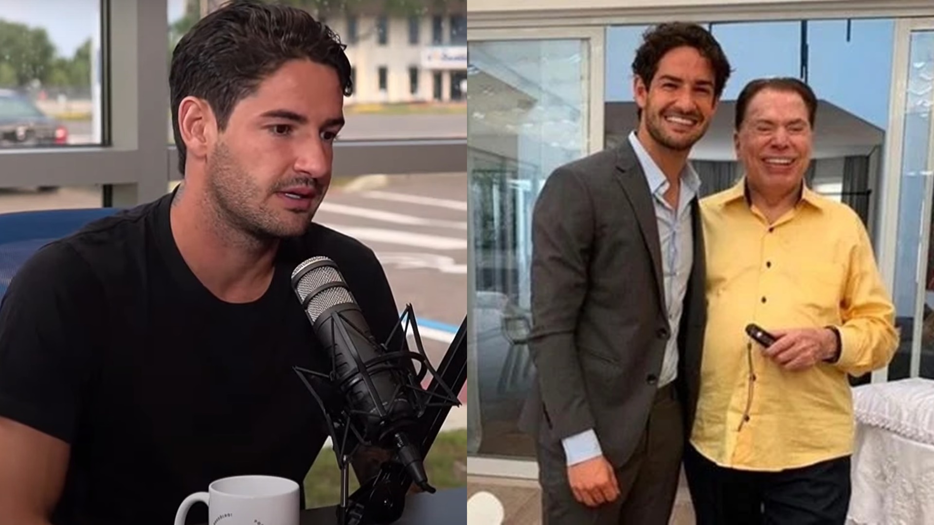 Alexandre Pato assume que tentou esconder tatuagens de Silvio Santos: “Não gosta”