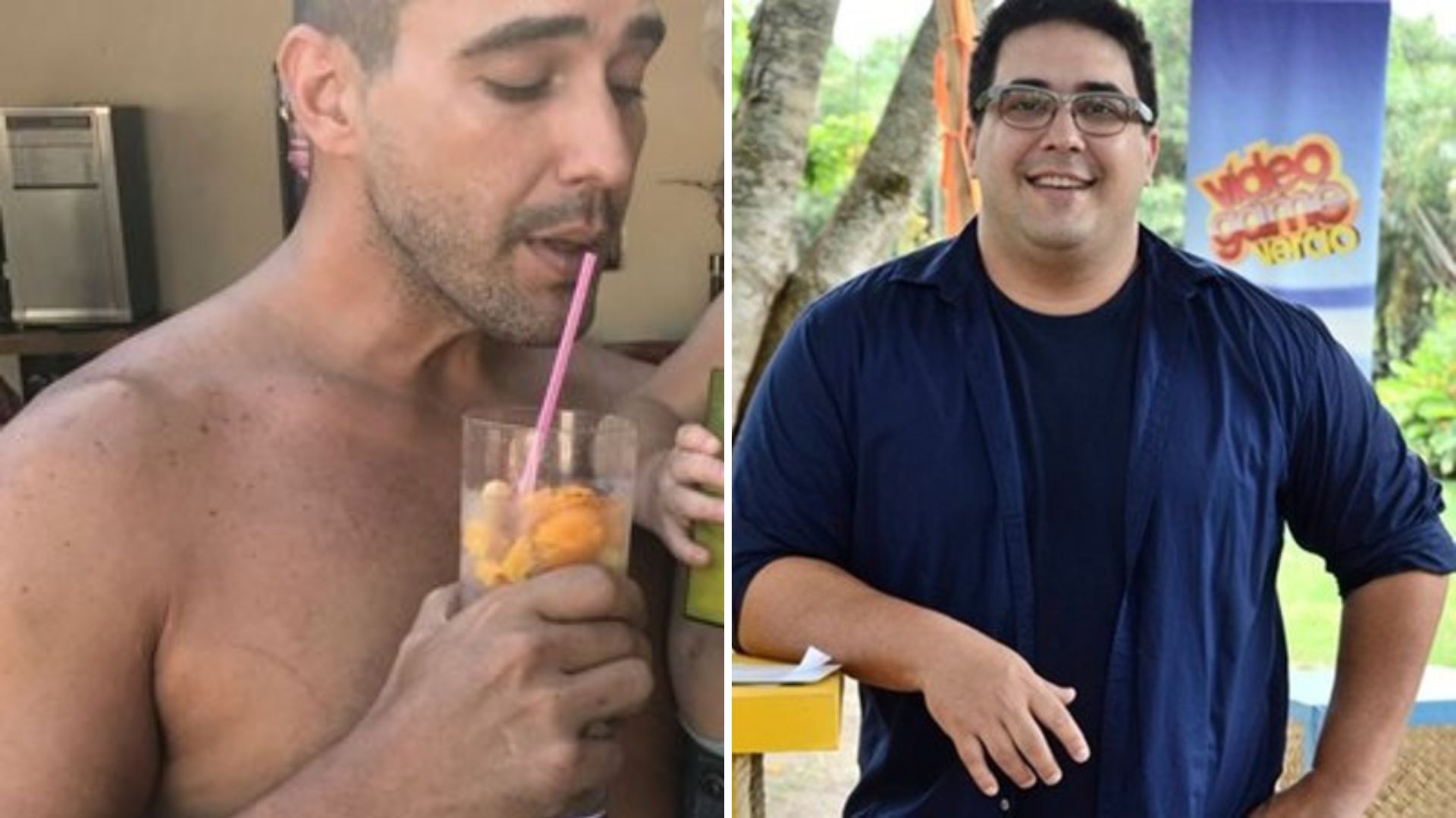 Fez plástica? Barriga de André Marques após perder 70 kg vira assunto nas redes sociais