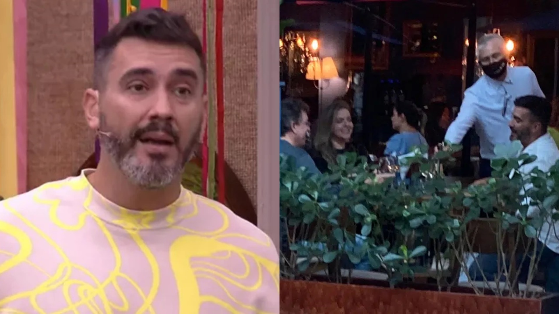 Demitido da Globo, André Marques é flagrado tendo conversa tensa com Boninho