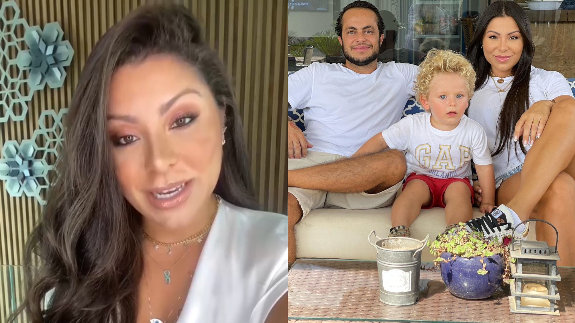 Esposa de Thammy Miranda se revolta com rumores sobre doador do filho: “Absurdo”