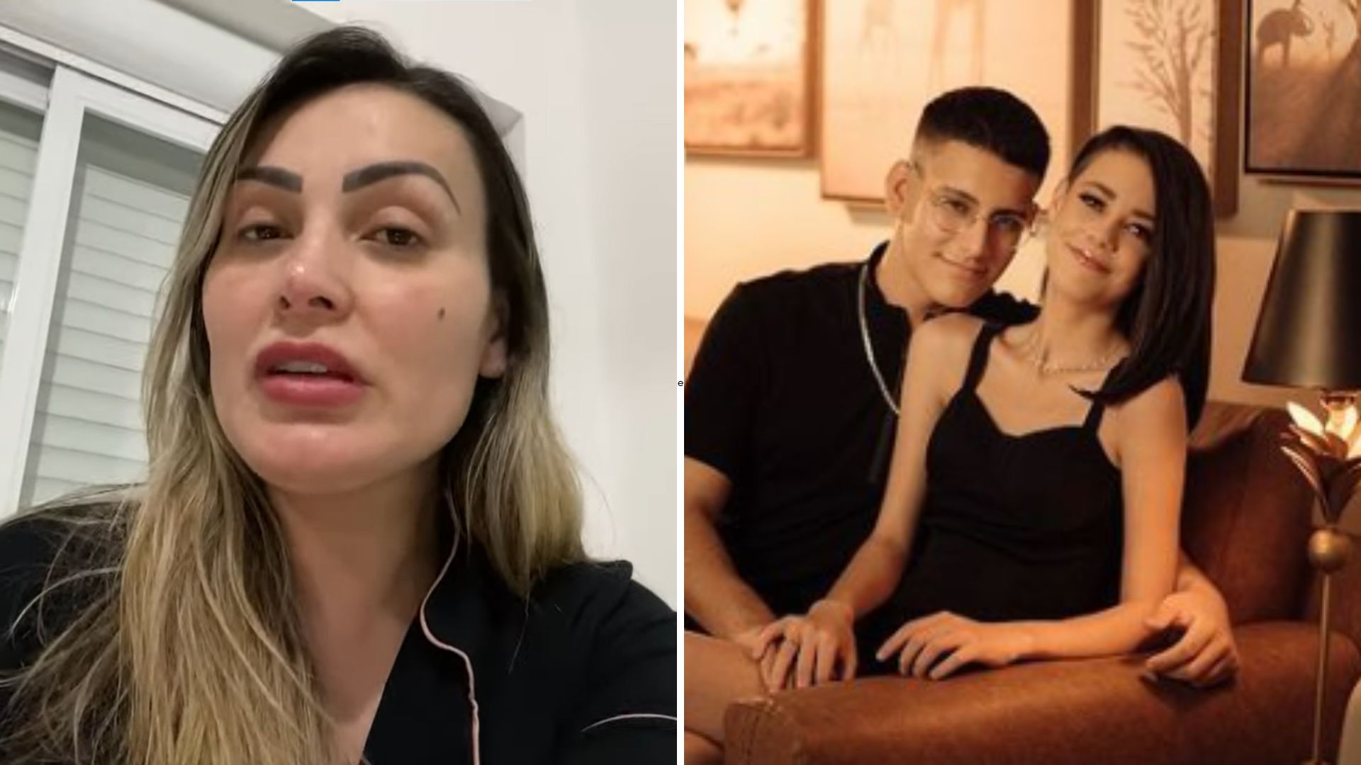 Andressa Urach solta o verbo e detona filho mais velho e nora: “Maior decepção”