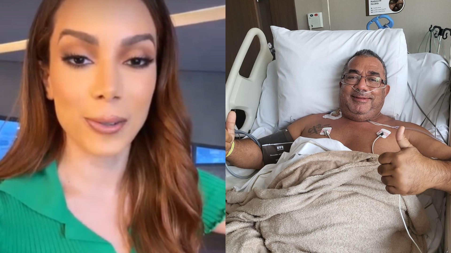 Anitta se anima com recuperação do pai e marca festão com os amigos: “Comemorar”