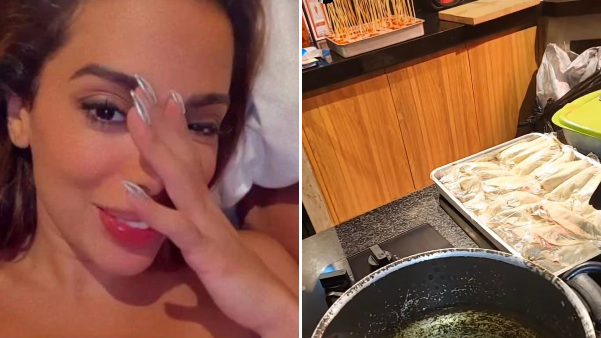Anitta surpreende fãs ao mostrar panela surrada e imunda em sua cozinha: “Humilde”