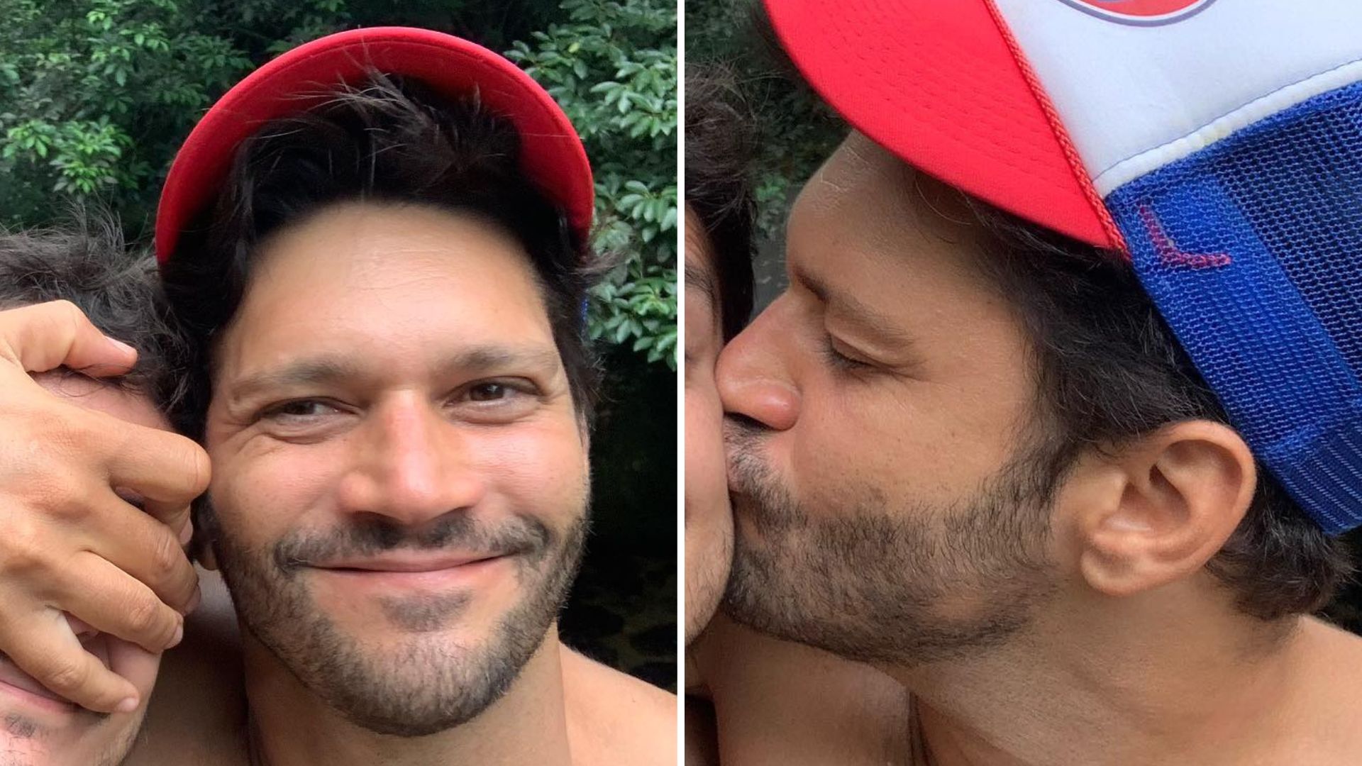 Armando Babaioff troca carinhos com o namorado em fotos raras: “Lindos”