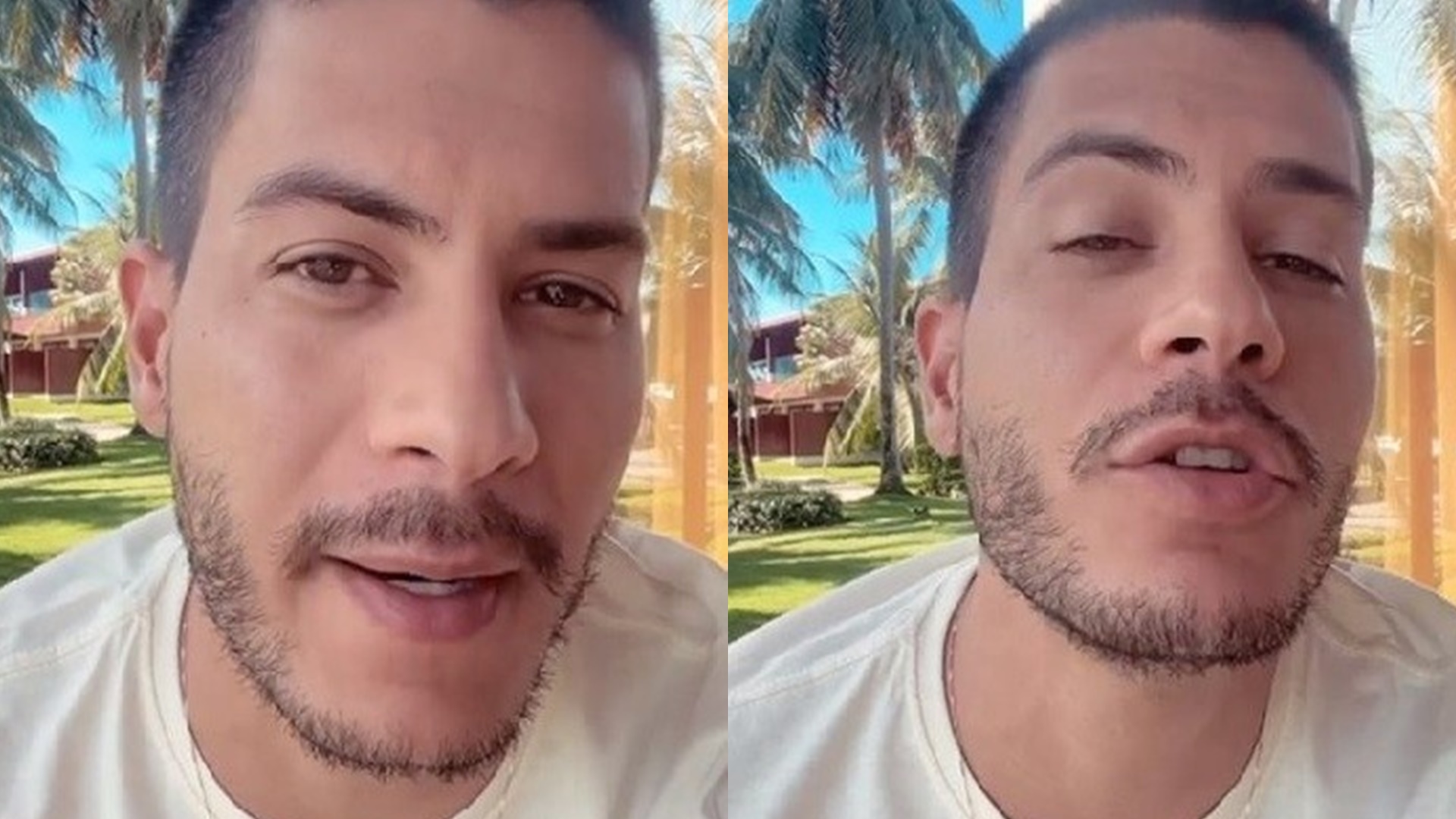 Arthur Aguiar é direto e rebate suposta indireta de Mumuzinho: “Não é uma disputa”