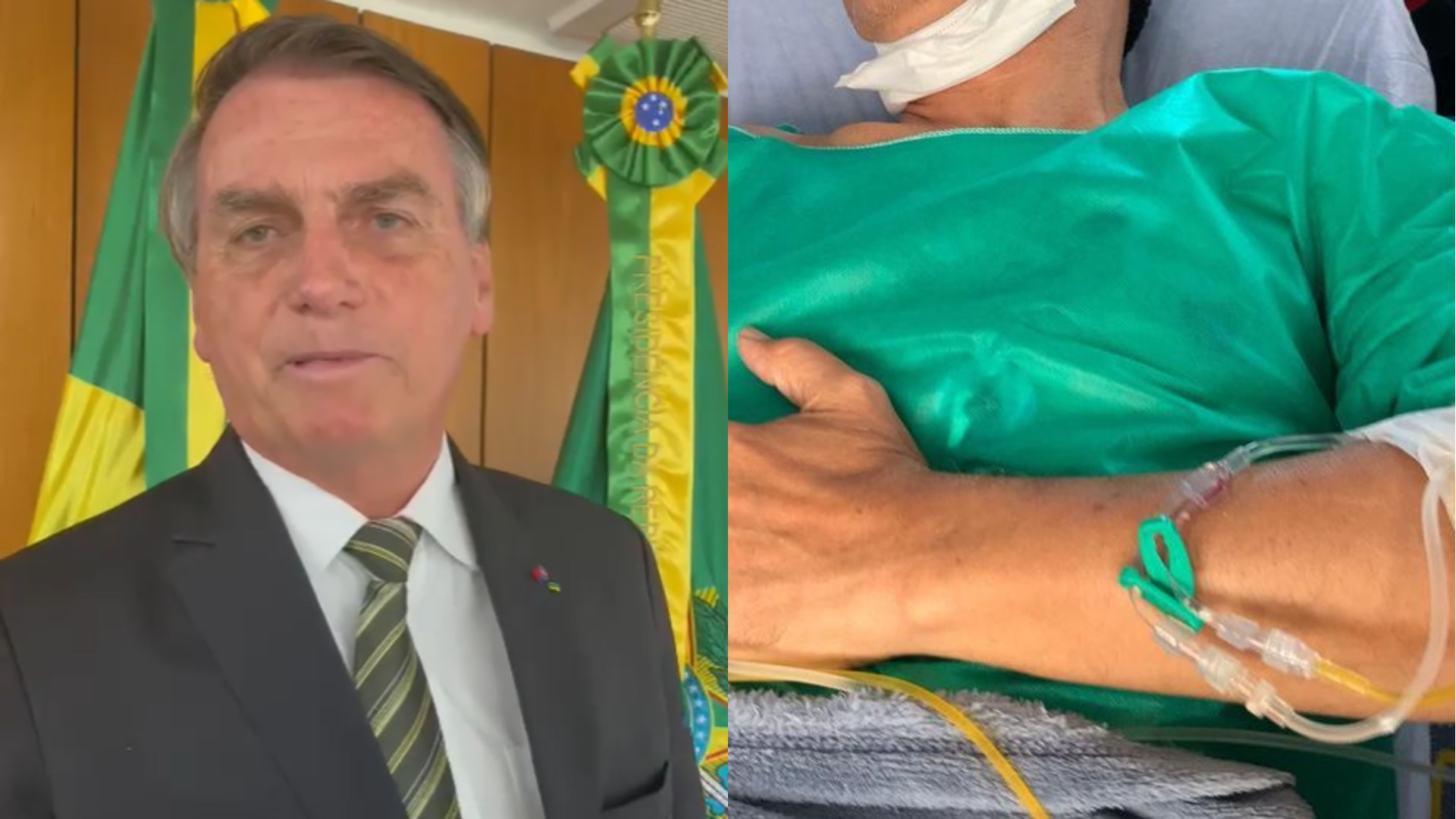 Bolsonaro manda recado para cantor que está em estado grave: “Tudo é possível”