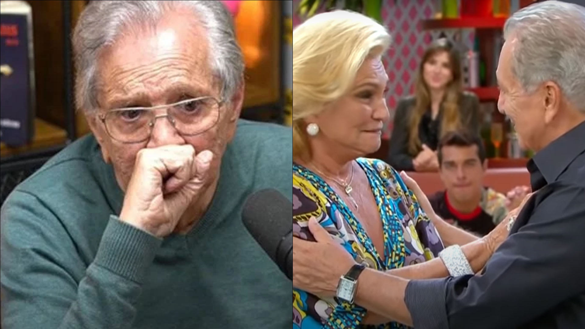 Emocionado, Carlos Alberto de Nóbrega revela último pedido de Hebe: “Não quero”