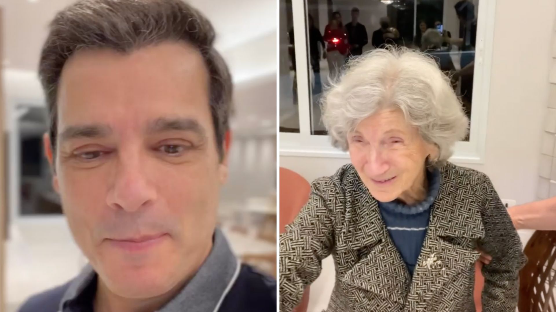 Celso Portiolli dá casa nova para a mãe que reage com sinceridade: “Muito chique, tô fora”