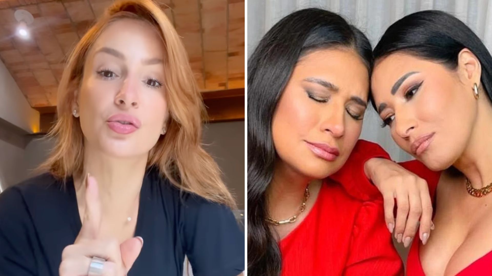 Claudia Leitte critica repercussão da briga entre Simone e Simaria: “Corações sangrando”