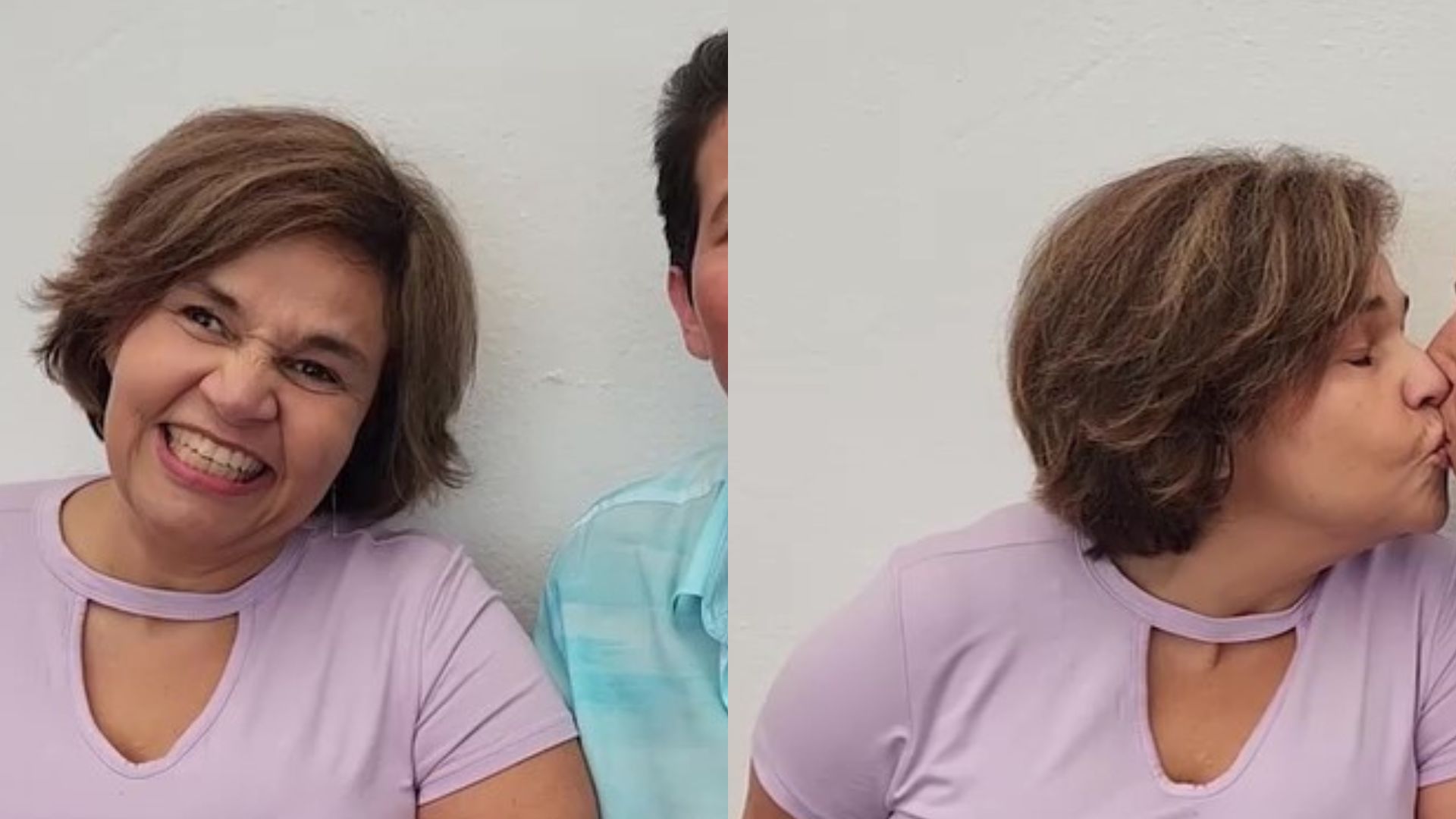Claudia Rodrigues troca beijão com Adriana Bonato no Dia dos Namorados: “Amando”