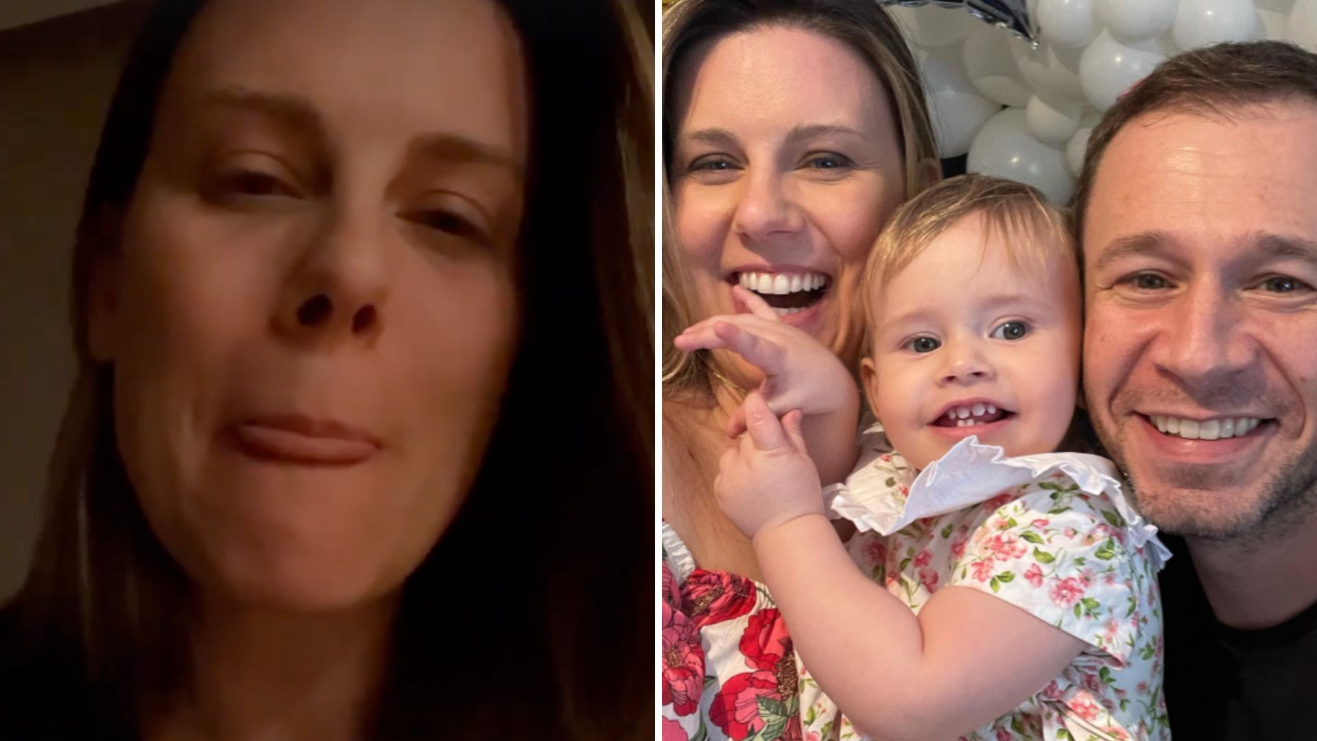 Na batalha pela vida da filha, esposa de Tiago Leifert desabafa: “Muitas coisas não tem resposta”