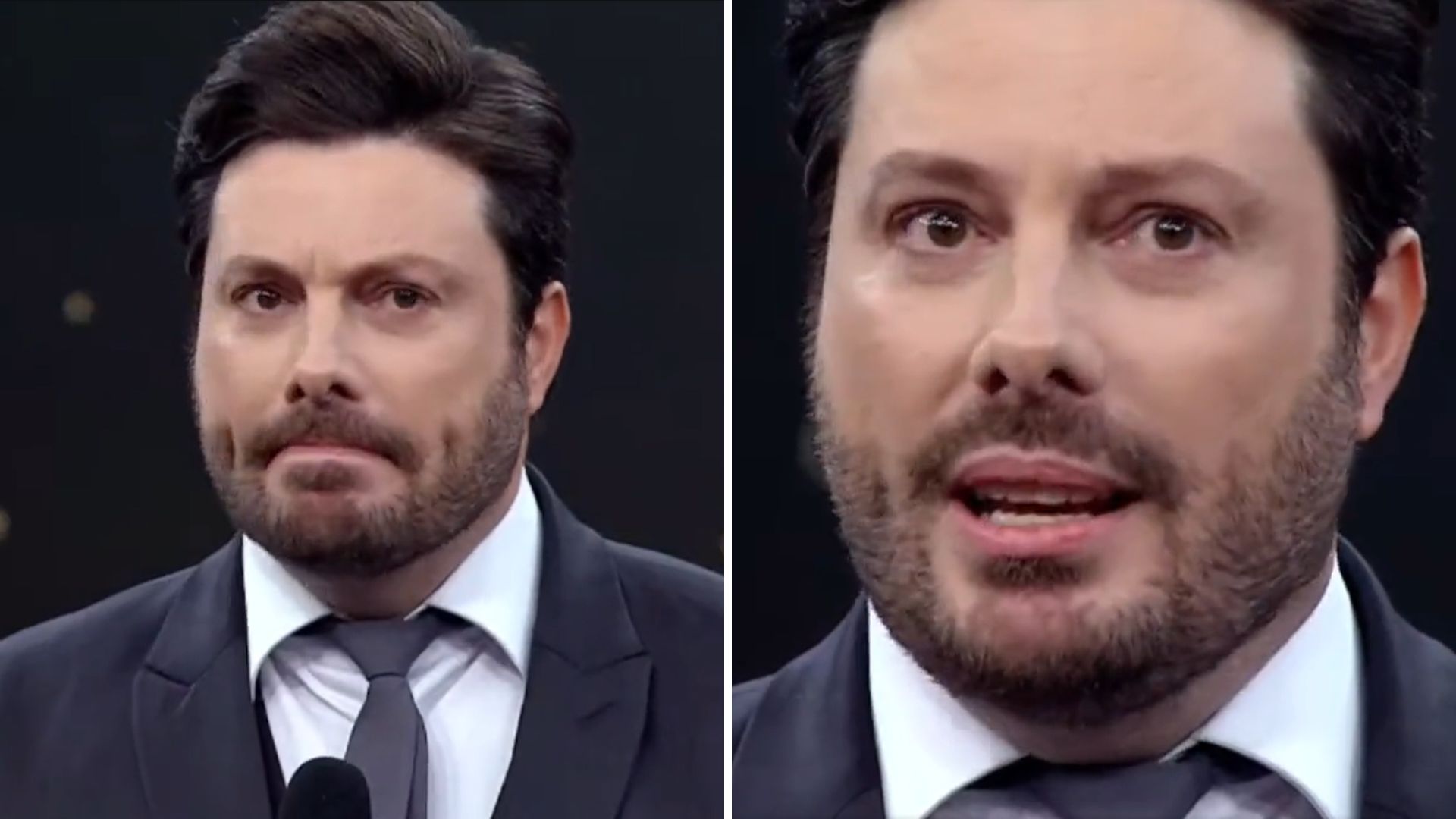 Danilo Gentili cai no choro no ‘Troféu Imprensa’ e se abre: “Período difícil”