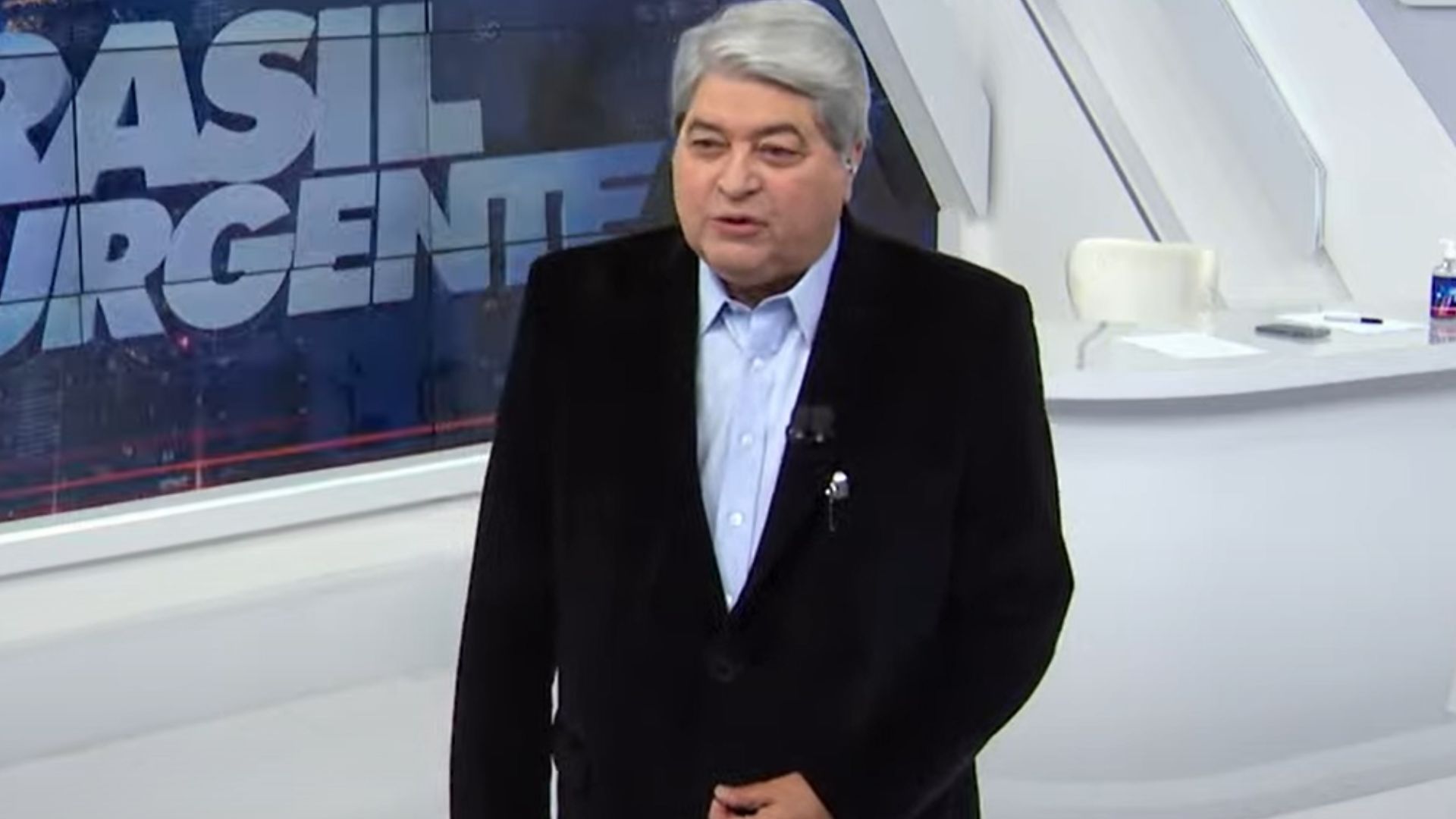 Datena volta atrás e desiste de candidatura ao Senado ao vivo: “Não é meu espaço”
