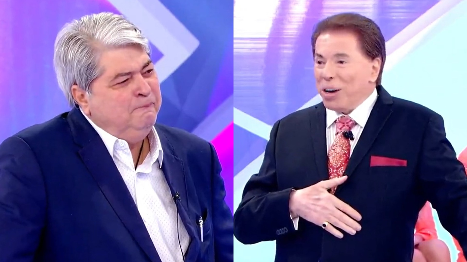 Datena cai no choro no SBT após declaração de Silvio Santos: “Jamais pensei”