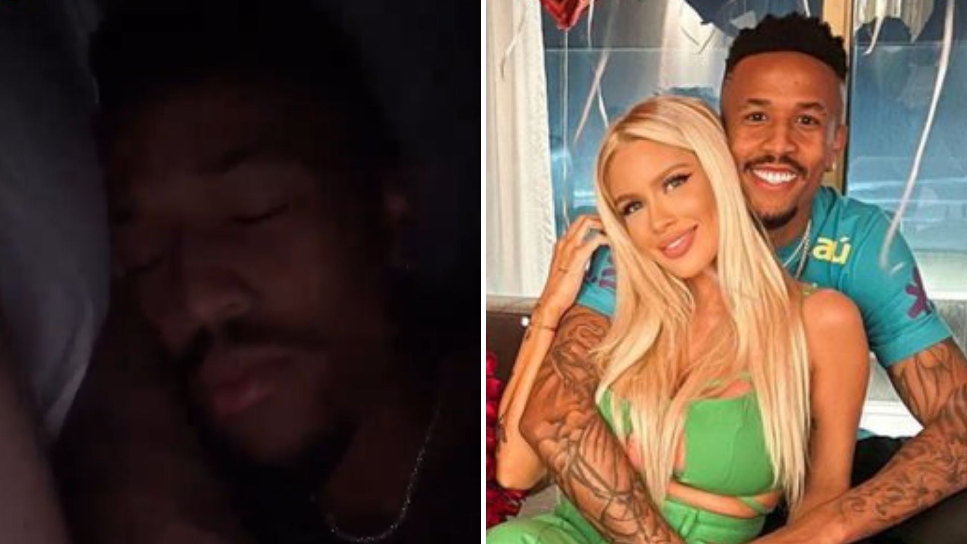 Éder Militão é acusado de levar mulher misteriosa para casa: “Cuide da esposa”
