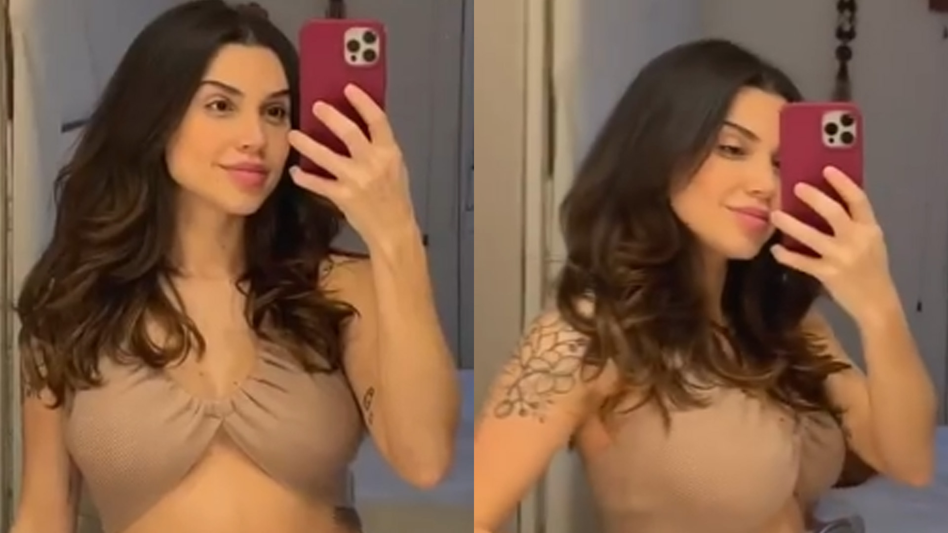 Ex-BBB Paula Amorim mostra corpo uma semana após o parto: “Dá saudade”